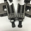 New – Open box Lot of 7 PHD 350 4IP Malleable Iron Beam Clamp Pipe Hanger w/ Lock Nut, 3/8" Rod