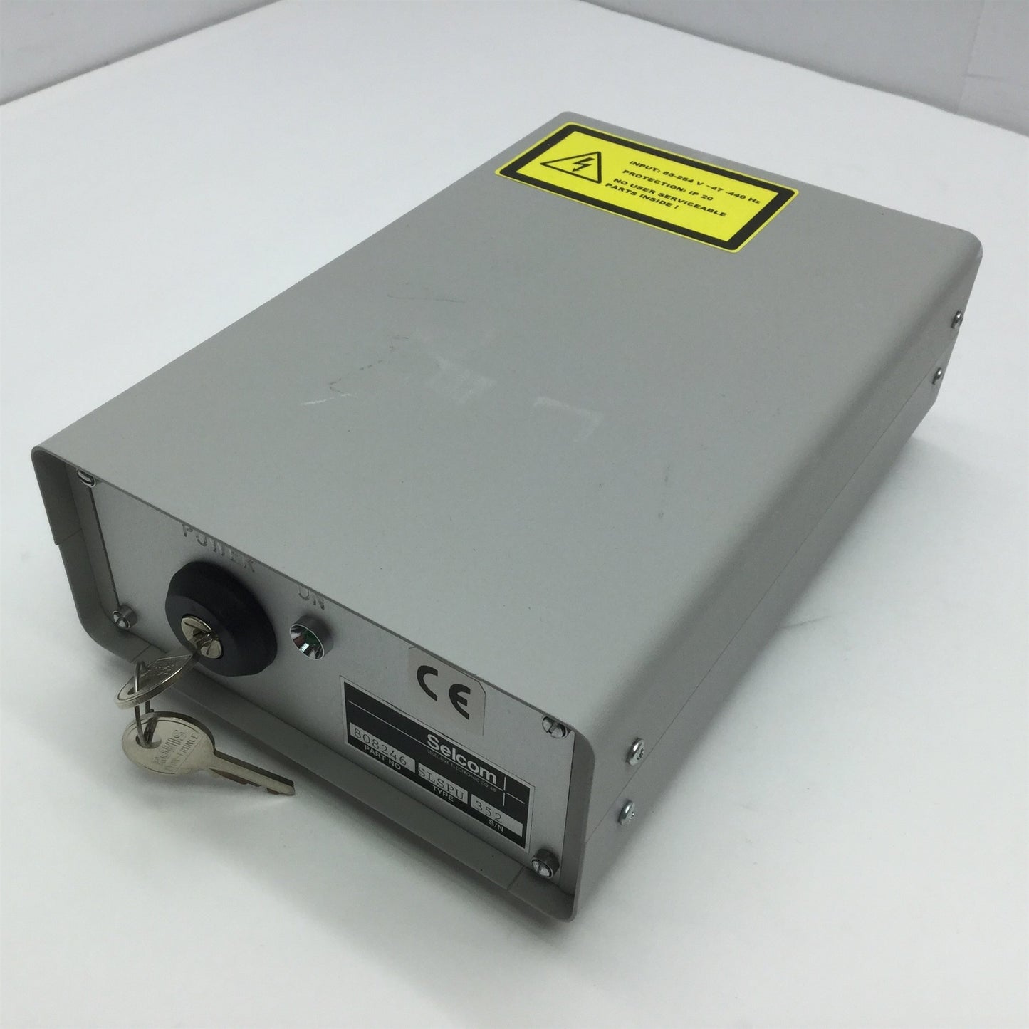 Used Selcom SLSPU Laser Power Supply, x4 DB-15, Out: 24VDC In: 110/230VAC