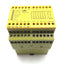 Used Pilz PNOZ X9 E-Stop Relay, 100-120VAC/24VDC, 11VA, 5.5W, 50-60Hz, 7 N.O. 2 N.C.