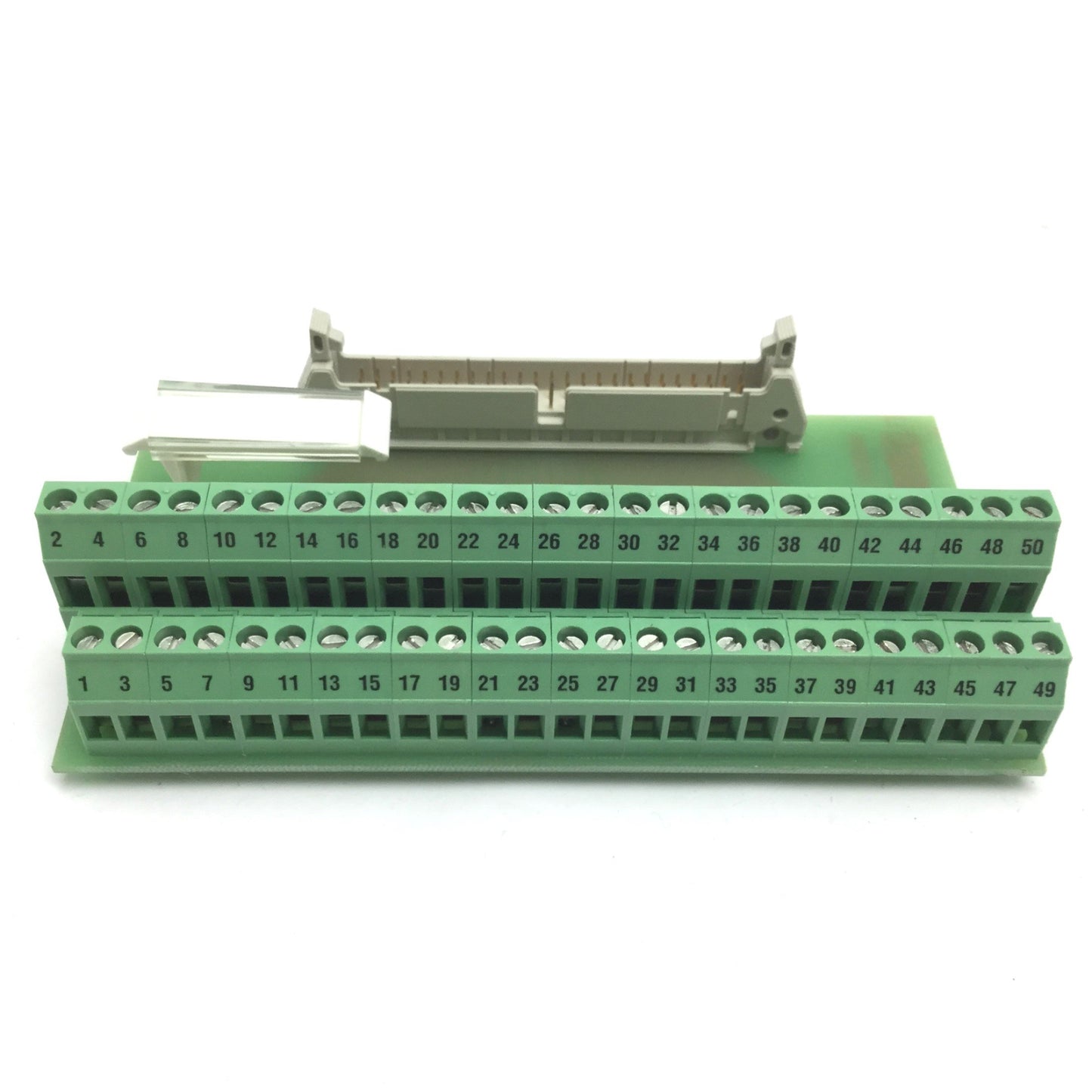 Used Phoenix Contact 94922C Varioface Module Breakout Board, 50-Pin to Screw Clamp