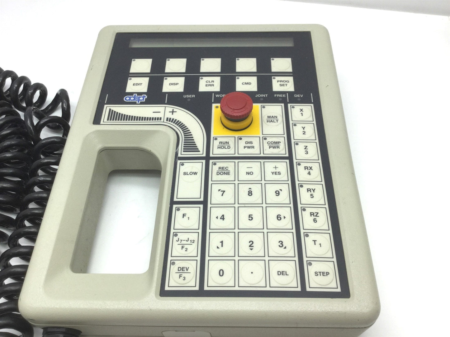 Used Adept 10332-21000 Teach Pendant Manual Control III Operator