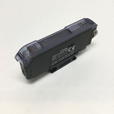 Used Keyence FS-V31C Fiber Optic Sensor Amplifier, 33æs, NPN, M8 Connector, 12-24VDC