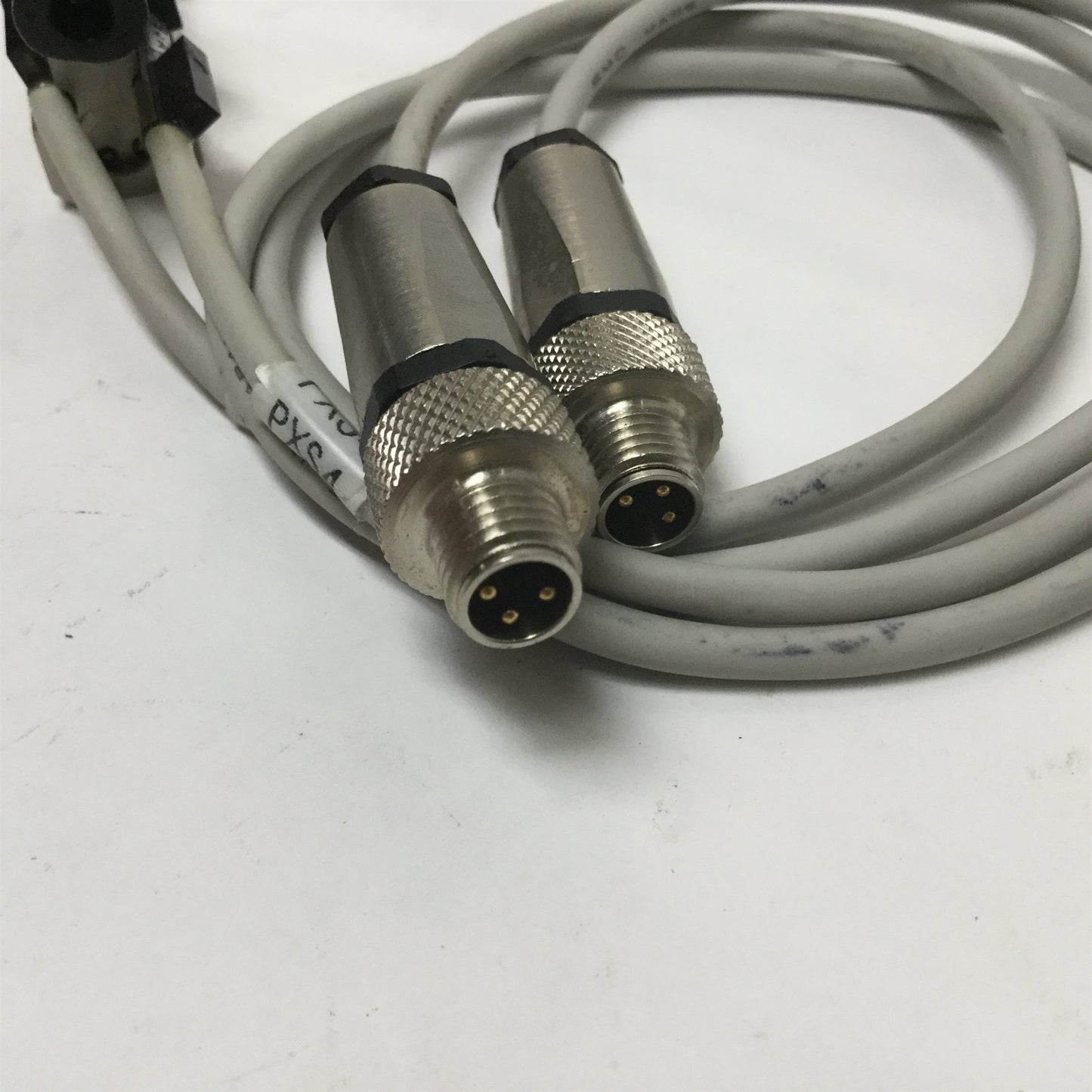 Used SMC NCDJPB6-037D-B Mini Pin Cylinder 3/8" Stroke, 6mm Bore w/D-93A Switches