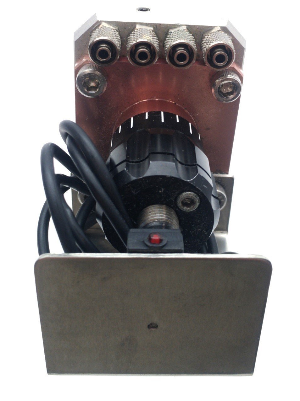 Used UHT Corporation PP-50AS Pneumatic Punch Unit, Steel, 1500N, Die 45 x 20mm