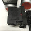 Used Lot of 3 Eaton Moeller Momentary Pushbuttons, Red, w/ M22-K01 Contact 600VAC 10A