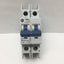 Used Allen-Bradley 1489-A2C080 Mini Circuit Breaker, 8A, 2-Pole, 480Y/277VAC, 48VDC