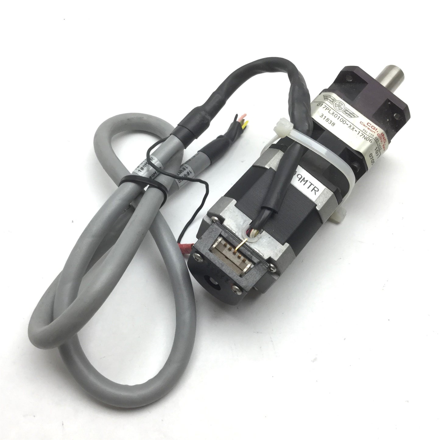 Used CGI 017PLX0100-XX-17N06 Planetary Gearhead HT17-154 Motor E2-500-197-IH Encoder