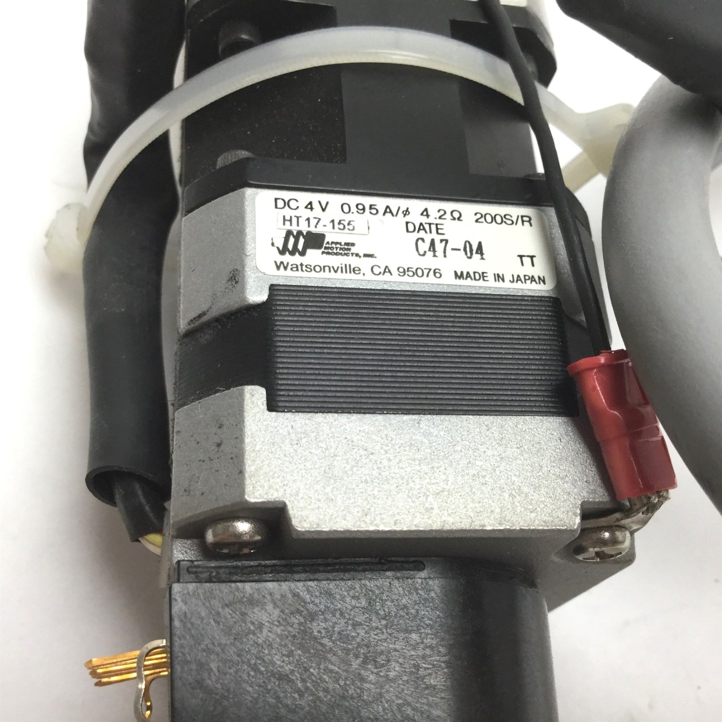 Used CGI 017PLX0100-XX-17N06 Planetary Gearhead HT17-155 Motor E2-500-197-IH Encoder