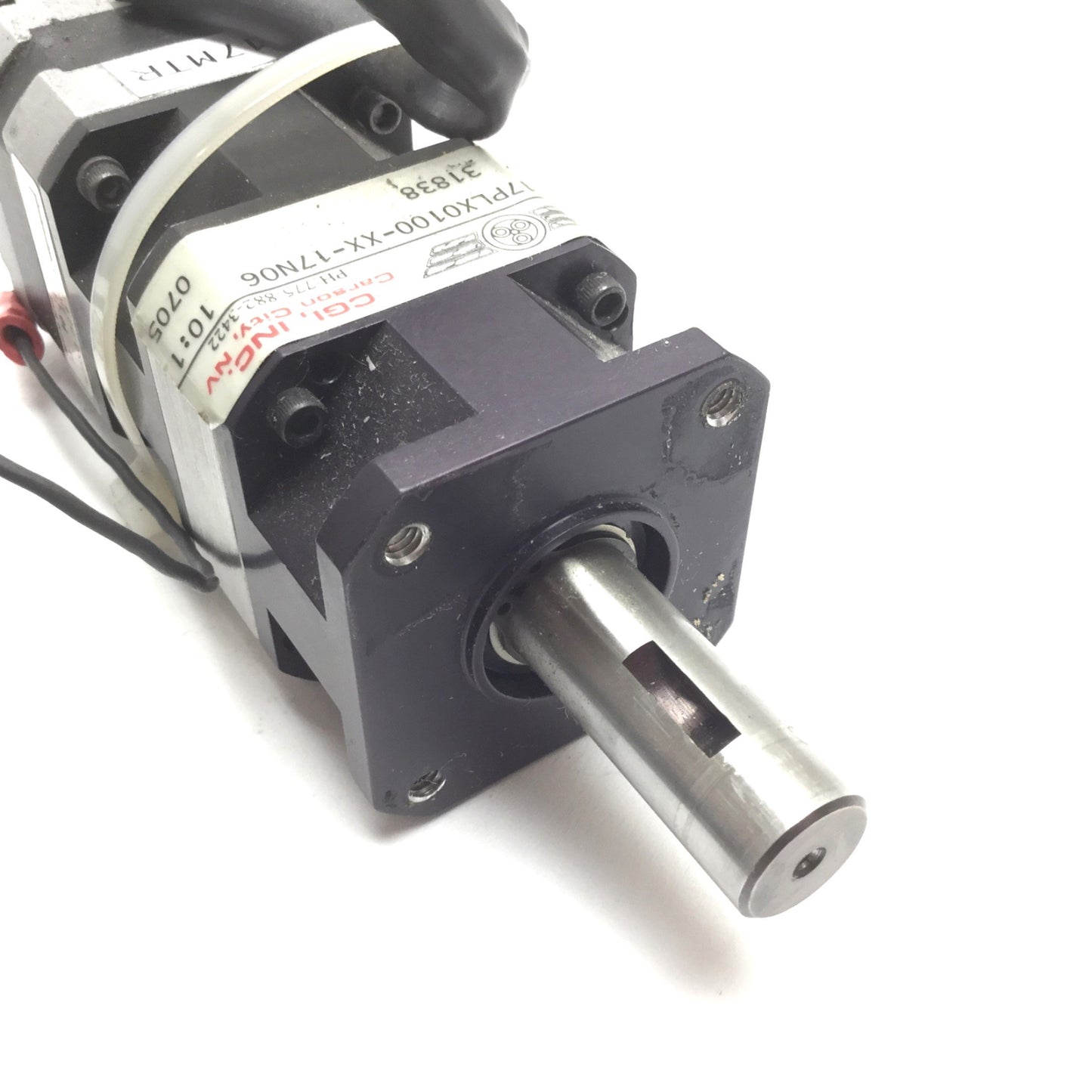 Used CGI 017PLX0100-XX-17N06 Planetary Gearhead HT17-155 Motor E2-500-197-IH Encoder