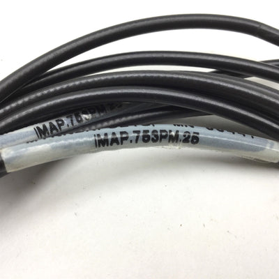 Used Lot of 3 Banner IMAP.753PM.25 Fiber Optic Cables Bundle: 1.2mm 90ø Probe