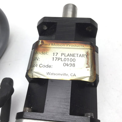 Used Applied Motion 17PL0100 Planetary E2-500-197-IH Encoder Gearhead HT17 Motor