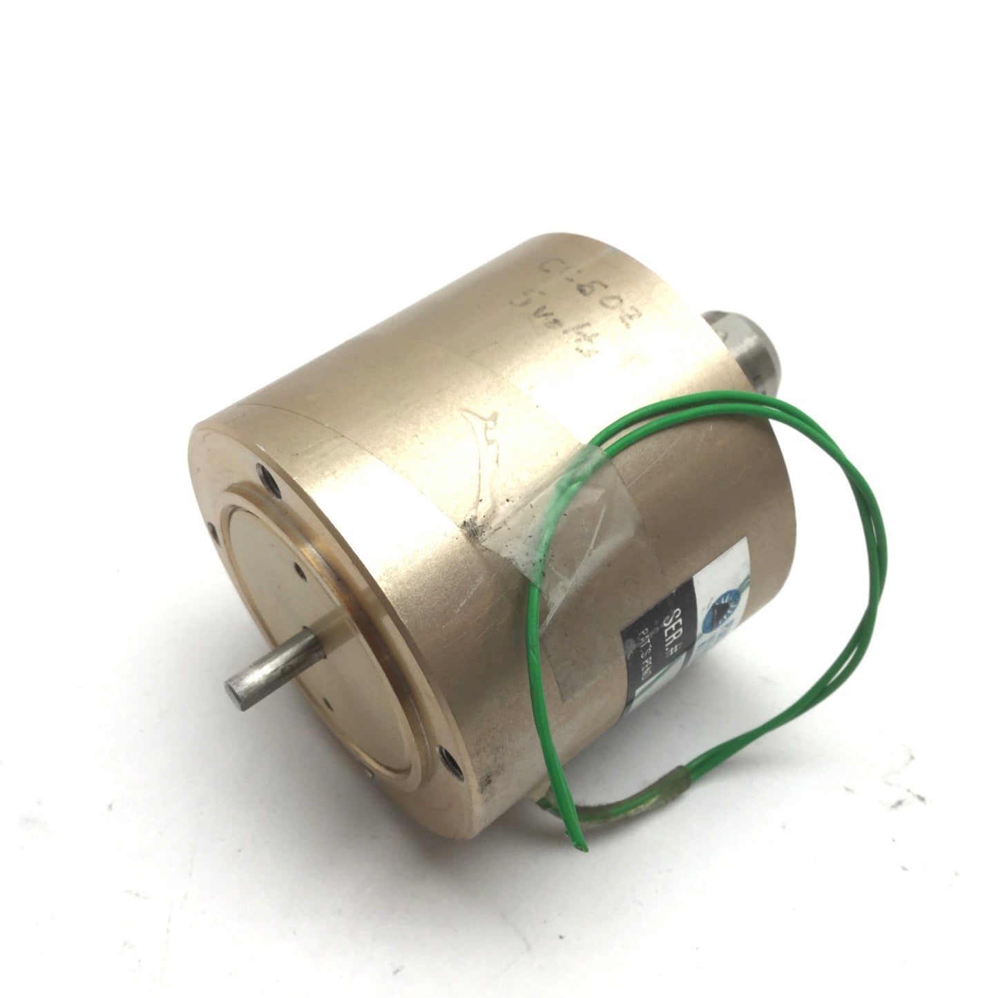 Used Placid CC50Z-RESIS Clutch, Voltage: 5VDC, Shaft Diameter: 0.19" & 0.75"