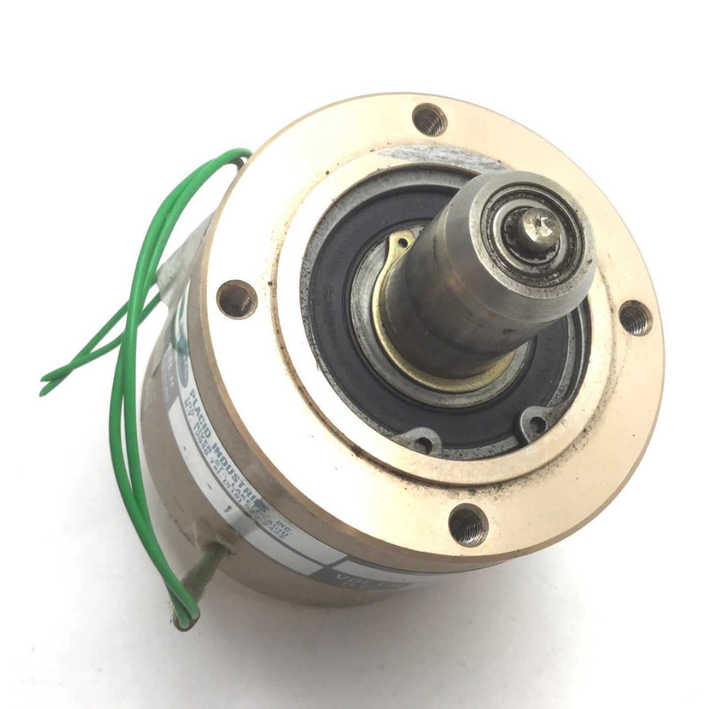 Used Placid CC50Z-RESIS Clutch, Voltage: 5VDC, Shaft Diameter: 0.19" & 0.75"