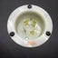 Used Hubbell HBL2415 20A, 125/250V Turn-Locking Male Receptacle & Enclosure *5 Holes*