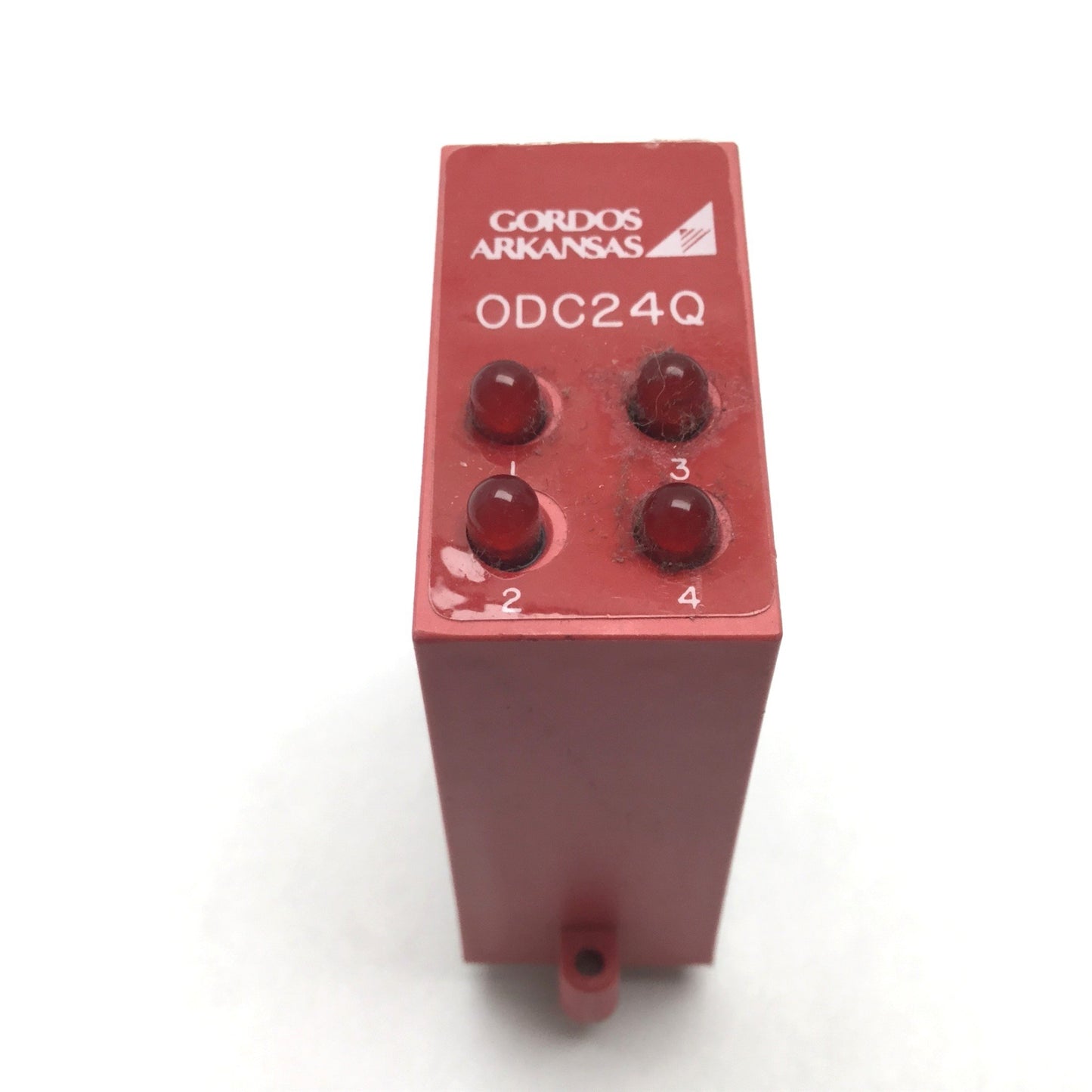 Used Lot of 4 Gordos E46203 LR38595 ODC24Q I/O Module Solid State Relay, In: 18-32VDC