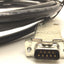 Used 1144109B Rev 4 Encoder Z Stage Cable, 9-Pin D-Sub to Flying Leads, Length: 10'