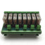 Used Lot of 8 Schrack RP420024 Relay, 2-Pole/Relay, Coil 24VDC, Contact 8A 250VAC