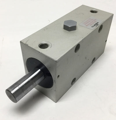 Used Compact TCL40X35US 90° Rotary Left Twist Clamp Cylinder 35mm Stroke, 40mm Bore