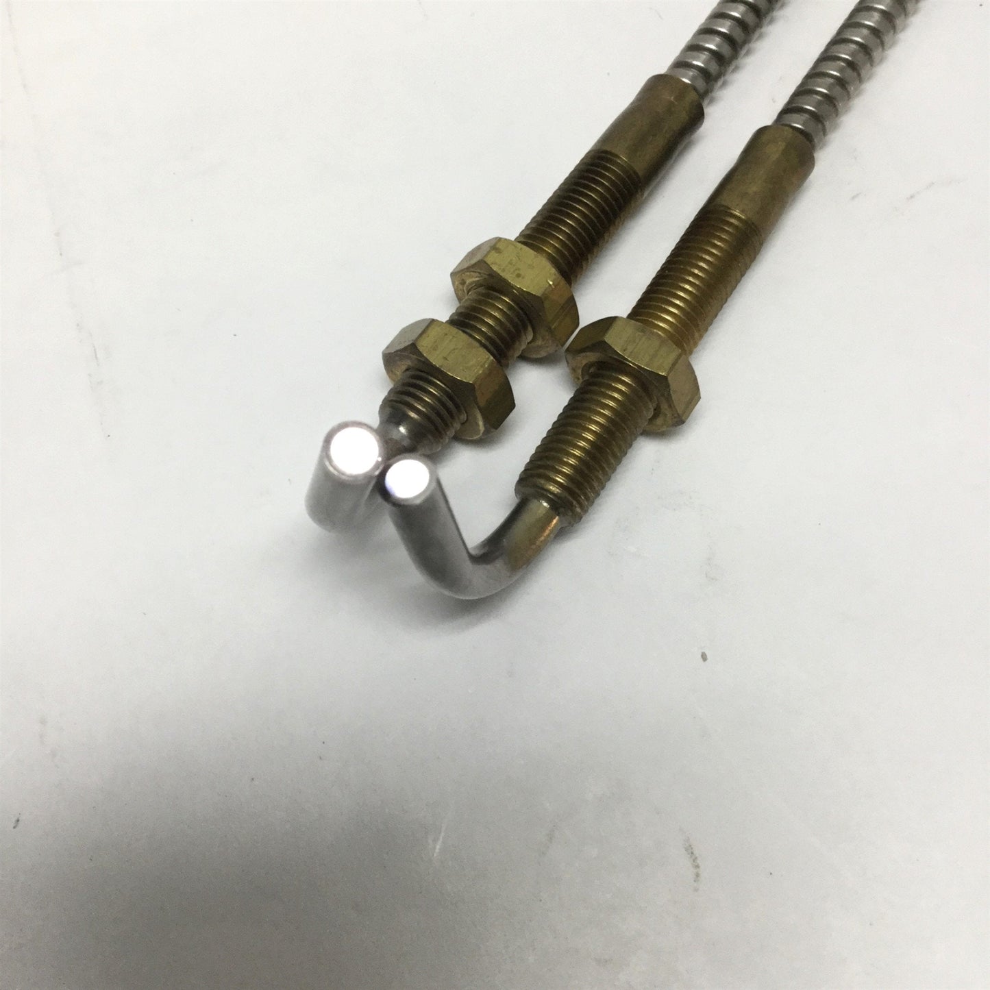 Used Banner ITA23S Glass Fiber Optic Cable, Opposed, SS Sheath, 36" Long, 1/8" Bundle