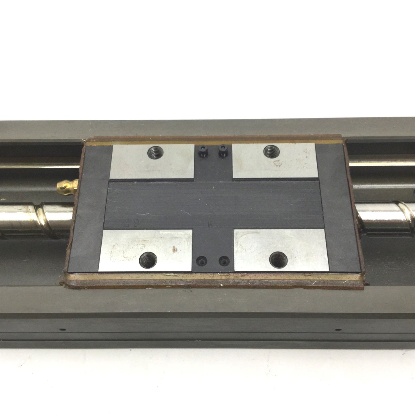 Used THK KR46 LM Guide Actuator Travel: 12" Shaft: 8mm Diameter Stage: 2.25" x 4.125"