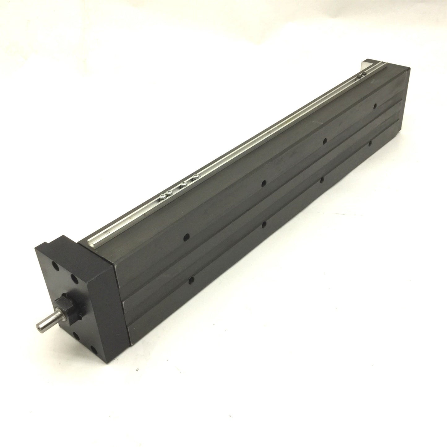 Used THK KR46 LM Guide Actuator Travel: 12" Shaft: 8mm Diameter Stage: 2.25" x 4.125"