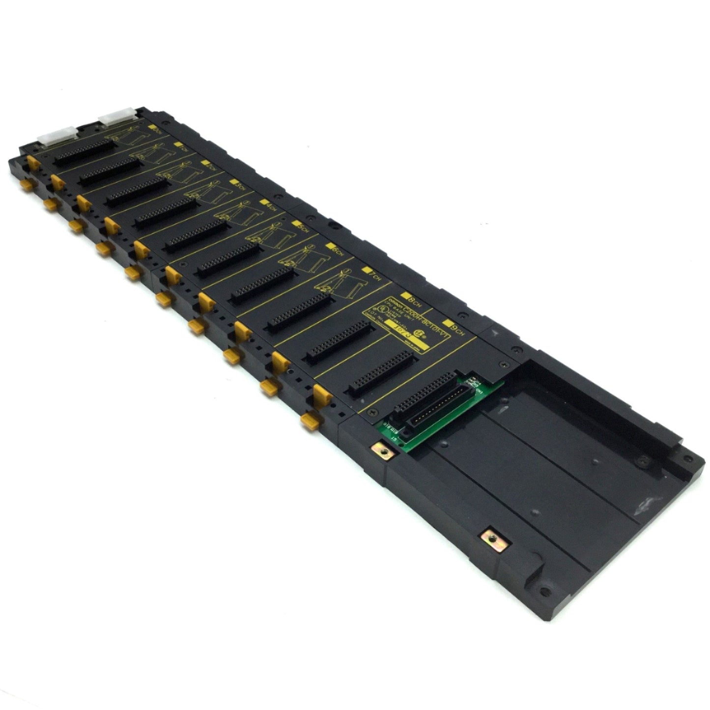 Used Omron C200H-BC101-V1 SYSMAC CPU Base Unit, Slots-10