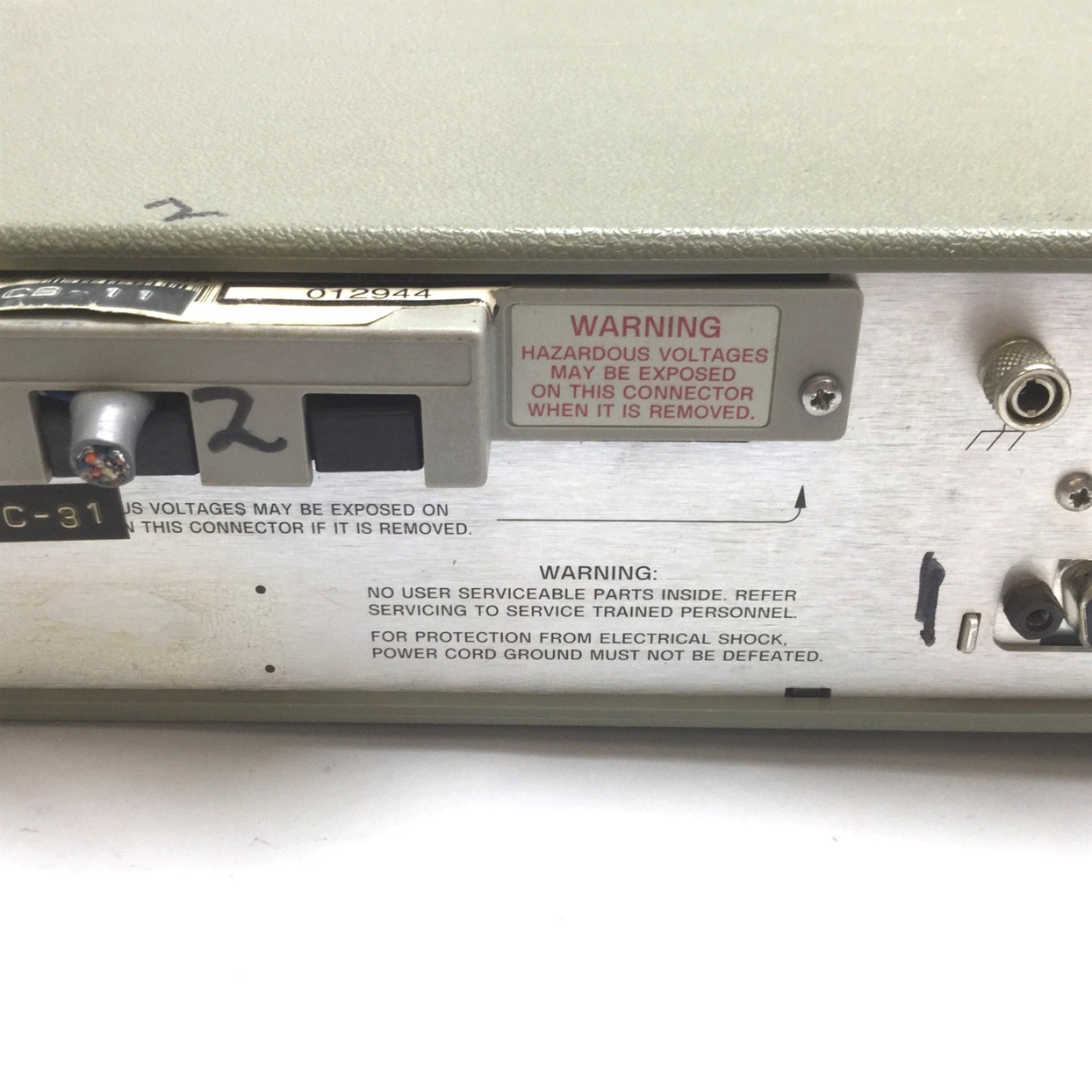 Used Hewlett Packard 3457A Multimeter, Power: 100/120/220/240VAC, 44491A Relay Module