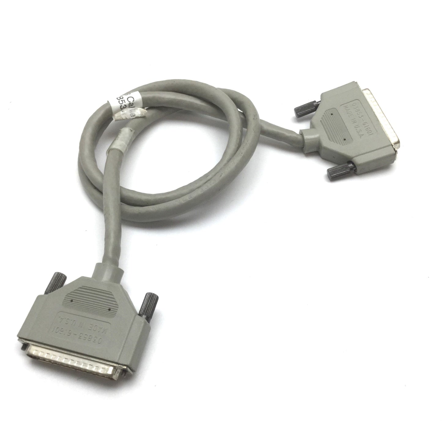 Used Hewlett Packard 03853-61601 Cable, 37-Pin D-Sub Male to Male, Length: 3ft