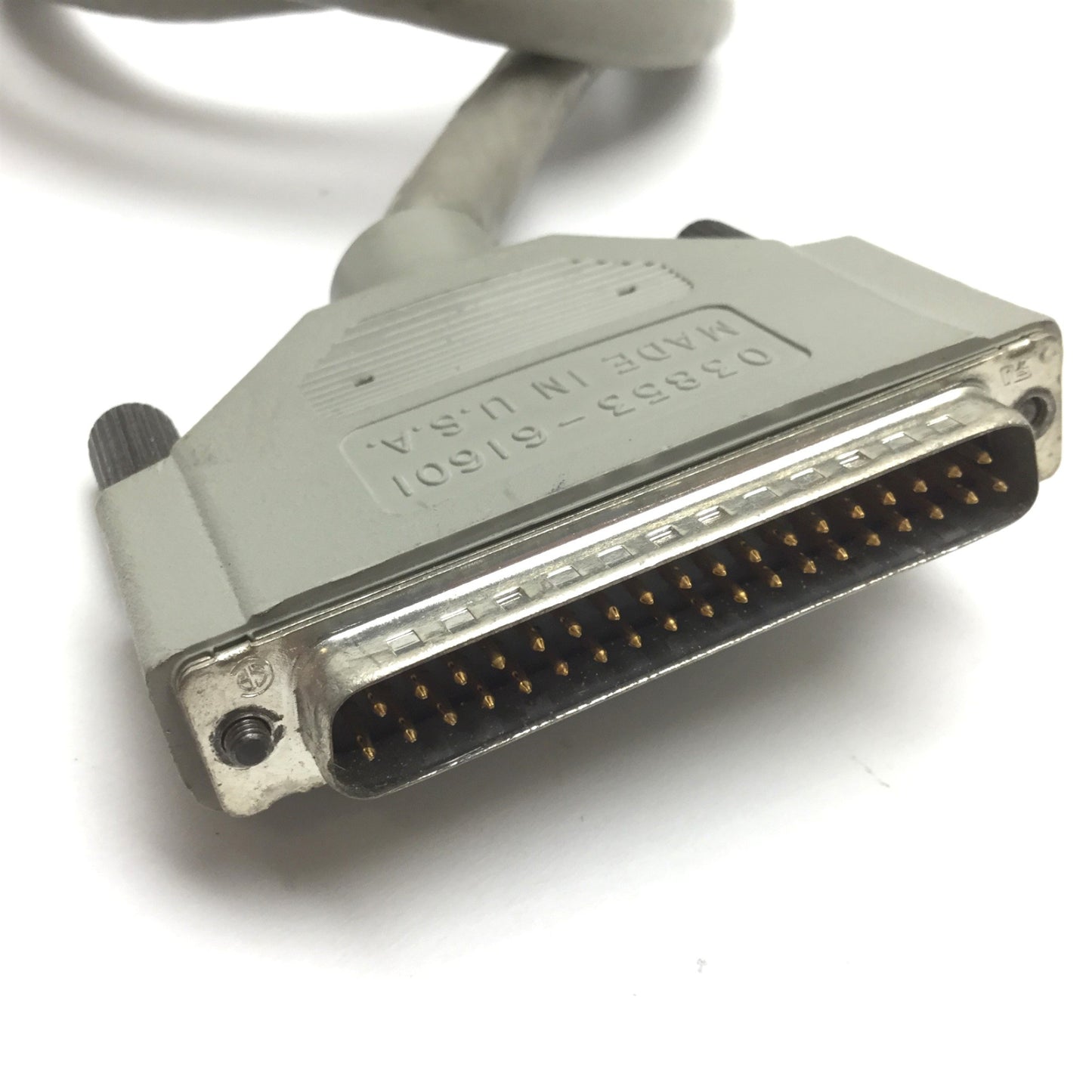 Used Hewlett Packard 03853-61601 Cable, 37-Pin D-Sub Male to Male, Length: 3ft