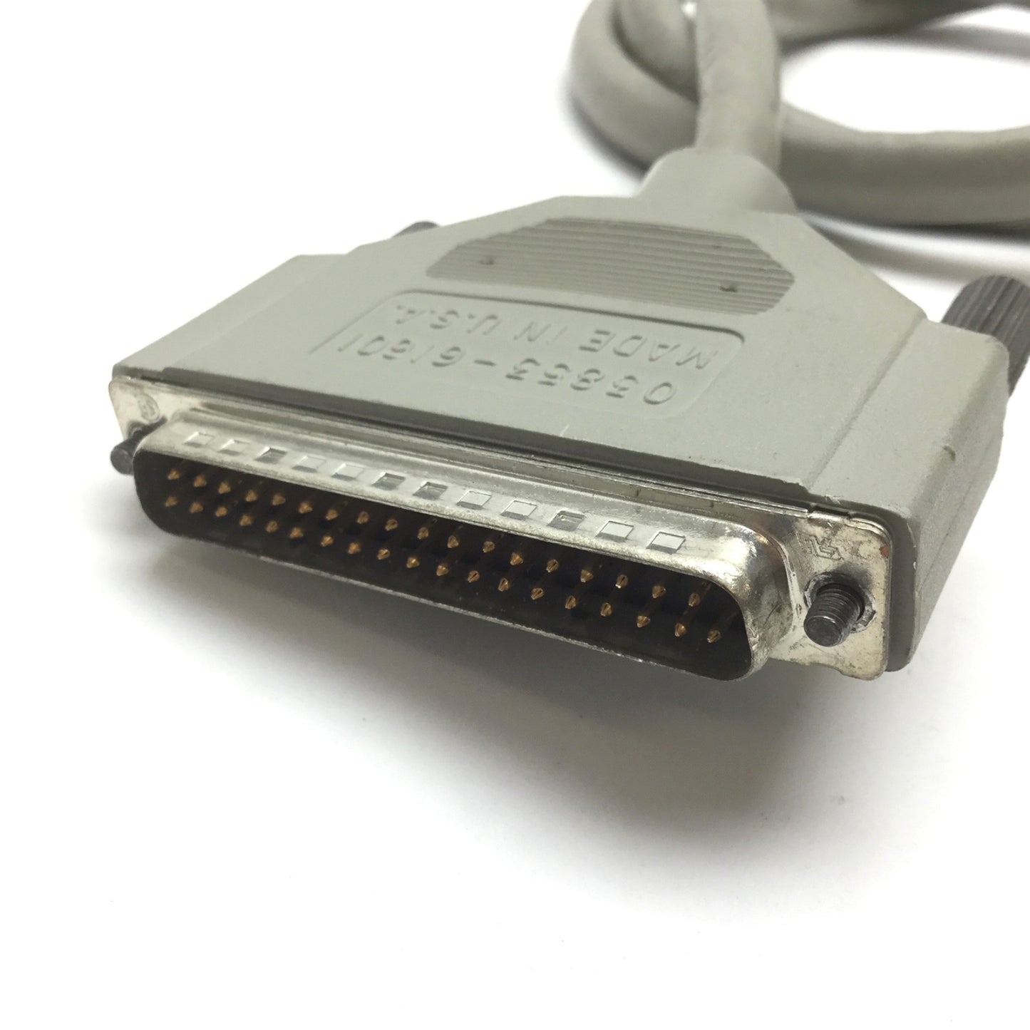 Used Hewlett Packard 03853-61601 Cable, 37-Pin D-Sub Male to Male, Length: 3ft