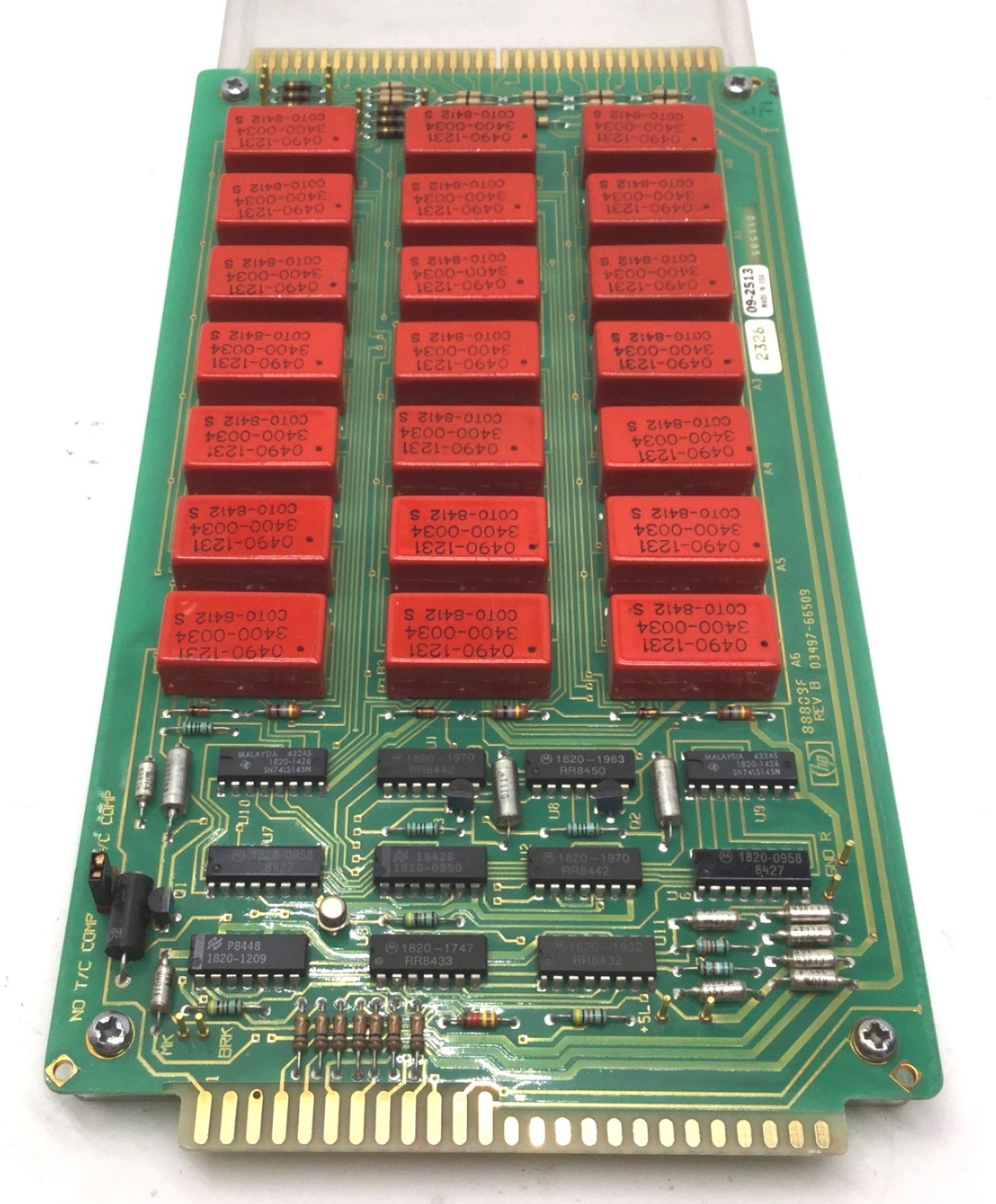 Used H-P 88809F REV B 03497-66509 Channel Guarded Acquisition Circuit Board