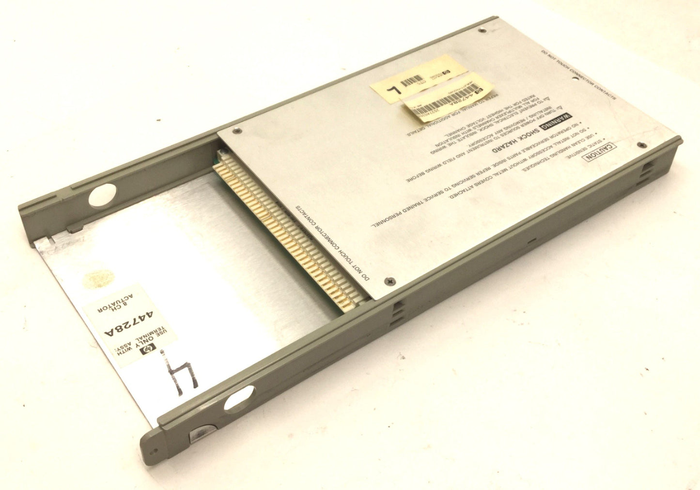 Used Hewlett Packard 44728A Relay Actuator Module, Number of Channels: Eight