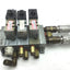 Used Lot of 3 Numatic 031SA4000C000030 Solenoid Air Valves, 2 Position 5-Way 120VAC