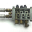 Used Lot of 3 Numatic 031SA4000C000030 Solenoid Air Valves, 2 Position 5-Way 120VAC