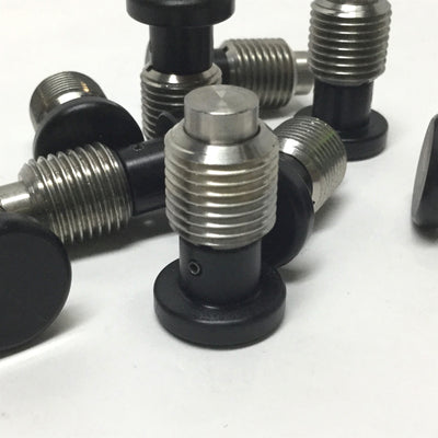 New – Open box Lot of 10 Spring Plunger Pin Detent Hand-Retractable Knob-Release 1/2"-20 Thread