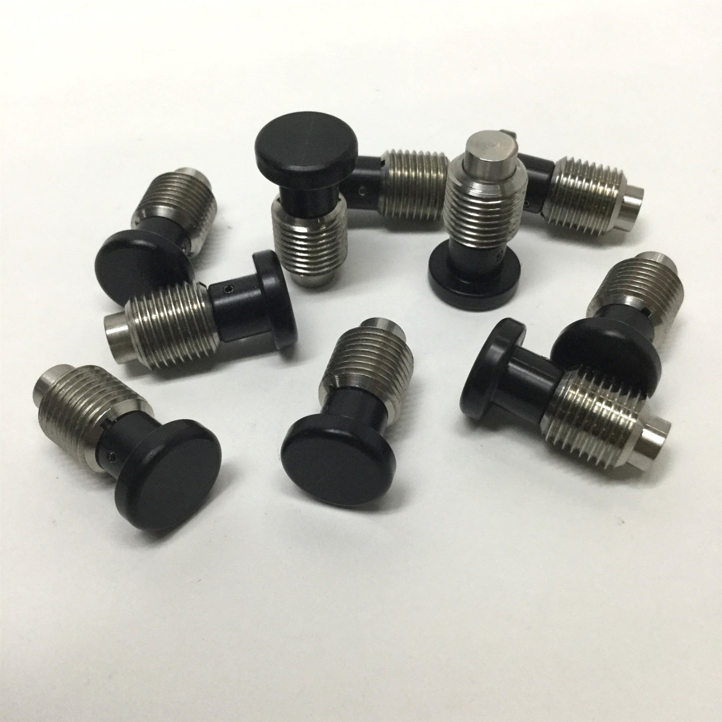 New – Open box Lot of 10 Spring Plunger Pin Detent Hand-Retractable Knob-Release 1/2"-20 Thread