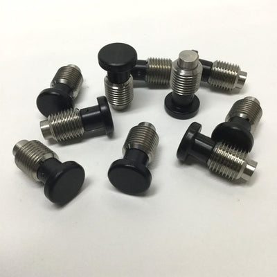 New – Open box Lot of 10 Spring Plunger Pin Detent Hand-Retractable Knob-Release 1/2"-20 Thread