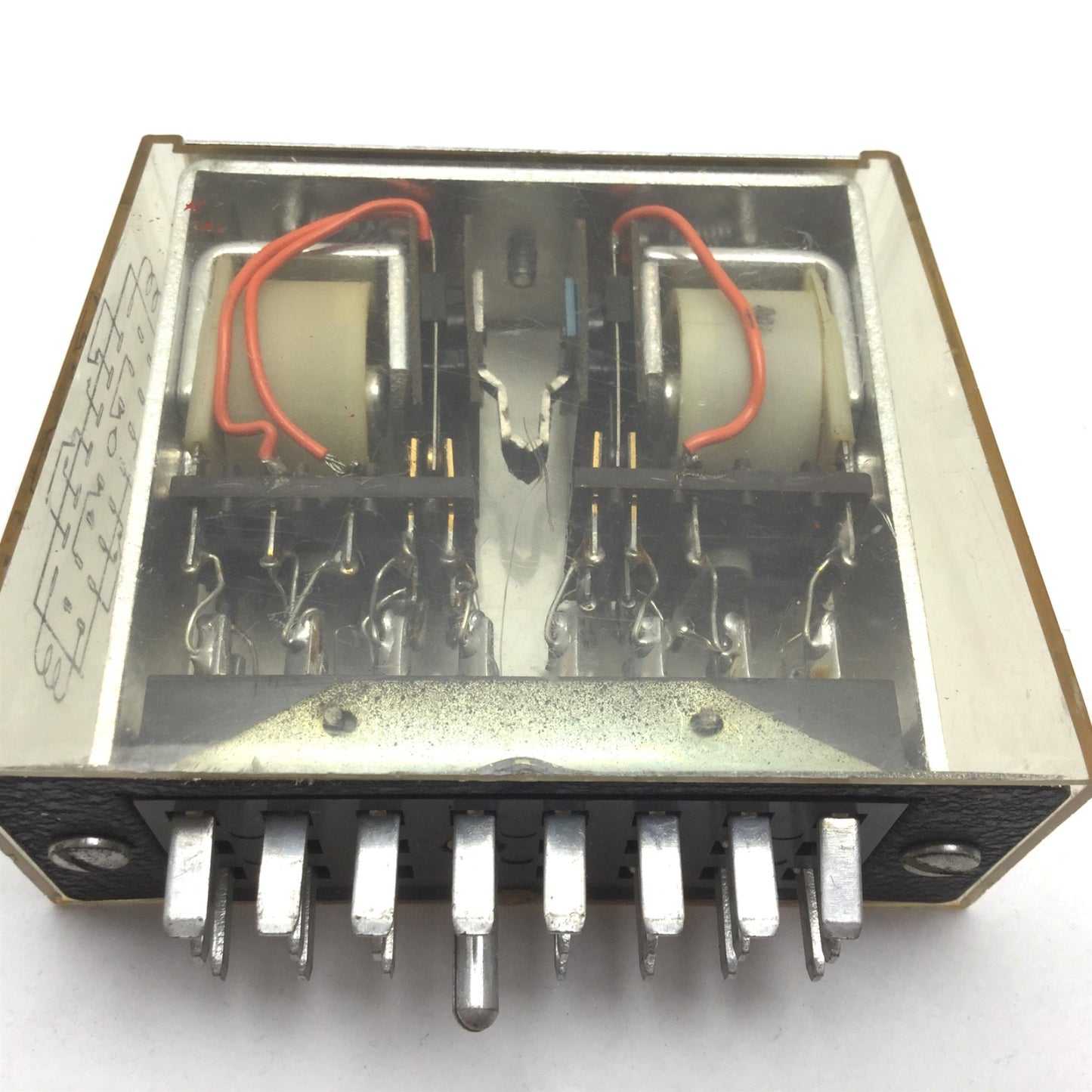 Used Ohmite GPRLETPX-16T Relay, 6-Pole, Coil: 24VDC, Contact: 5A 115V, 24-Pin