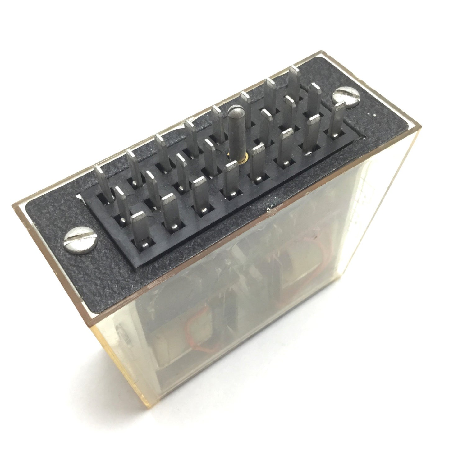 Used Ohmite GPRLETPX-16T Relay, 6-Pole, Coil: 24VDC, Contact: 5A 115V, 24-Pin