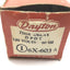 Used Dayton 6X603A Solid State Time Delay Relay, Interval Time Delay, Range: 1-10Sec
