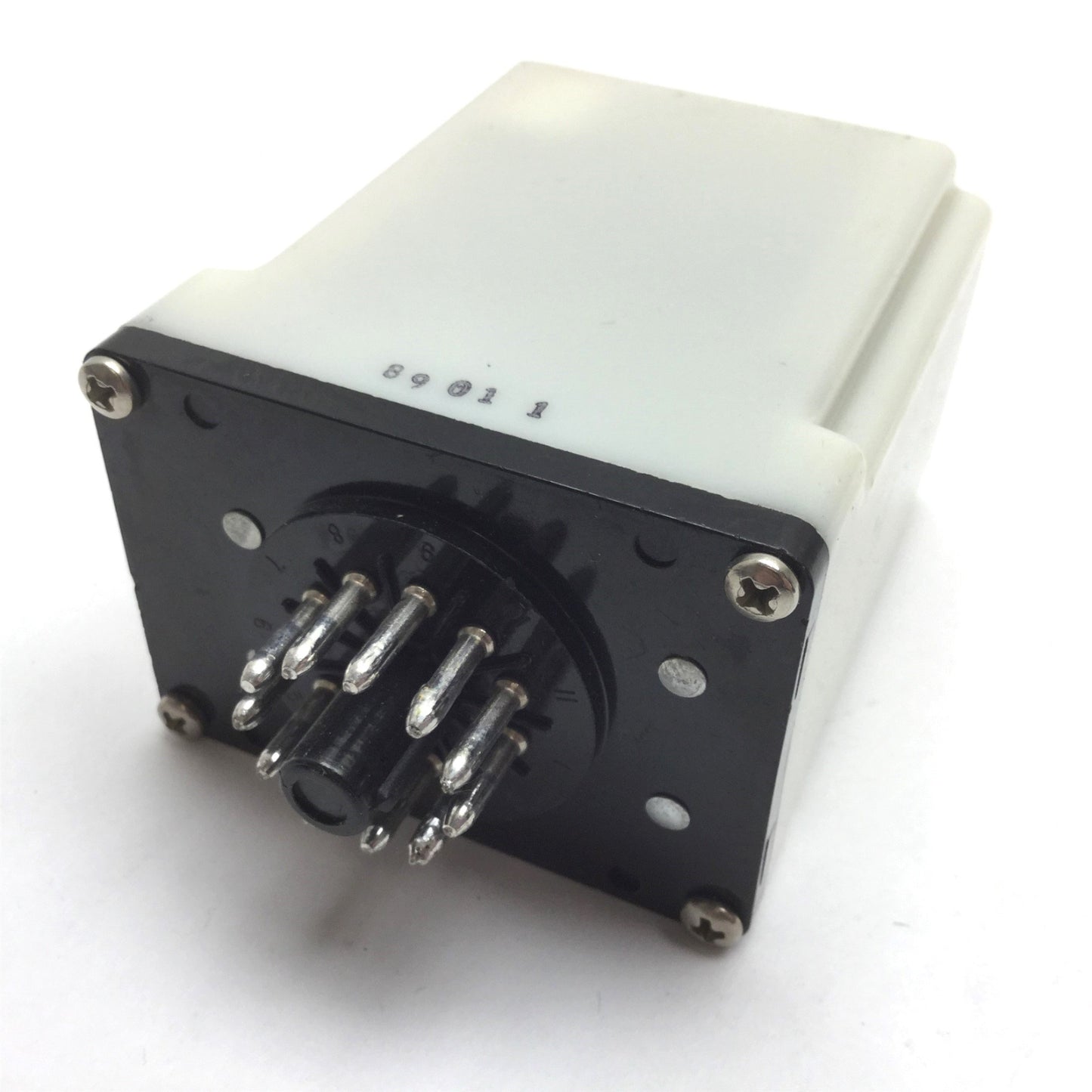 Used Dayton 6X153E Solid State Time Delay Relay, Range: 0.1-10sec, Input: 120VAC