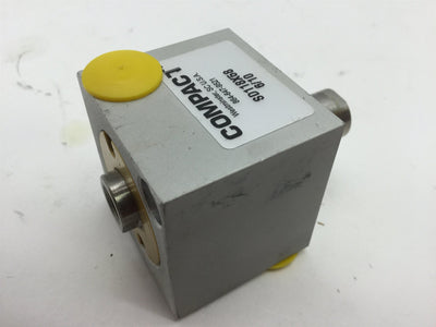 Used Compact SD118X58 Pneumatic Cylinder, 1/8" NPT, Travel: 0.625"