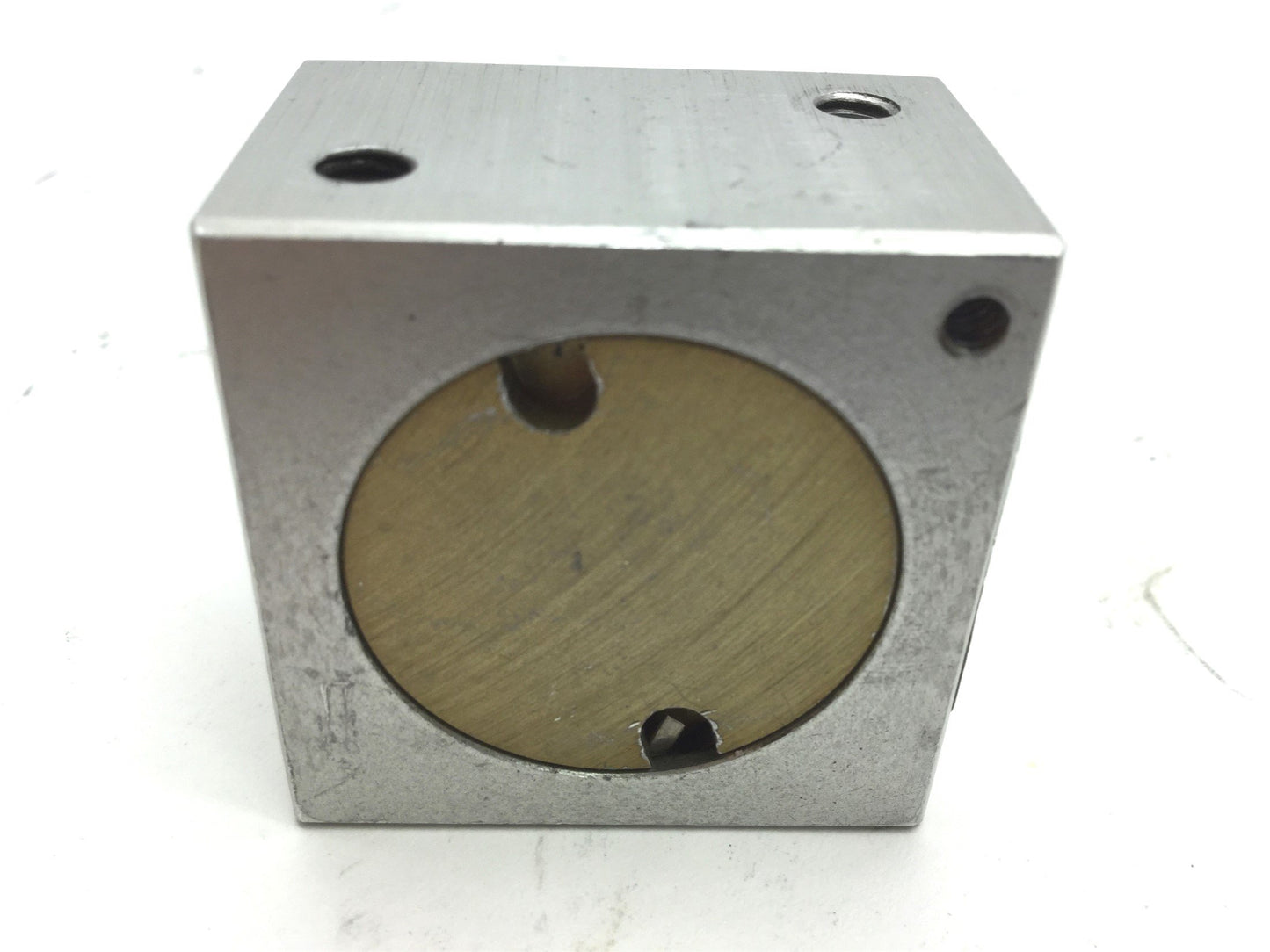 Used Compact Pneumatic Cylinder, 10-32UNF, Travel: 0.2"