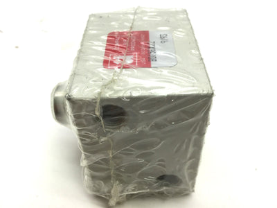 New Compact BD158X12 Pneumatic Cylinder Bore: 1.625" Stroke: 1/2" Ports 1/8" NPT