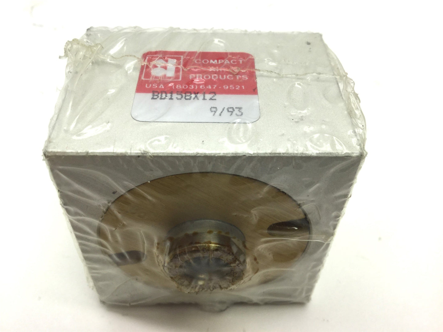 New Compact BD158X12 Pneumatic Cylinder Bore: 1.625" Stroke: 1/2" Ports 1/8" NPT