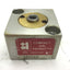 Used Compact S34X18 Pneumatic Cylinder, 10-32UNF, Bore 0.75", Travel 0.125"