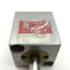 Used Compact SD34X58 Pneumatic Double End Cylinder, 10-32UNF Bore 0.75" Travel 0.625"