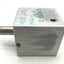 Used Compact SD34X58 Pneumatic Double End Cylinder, 10-32UNF Bore 0.75" Travel 0.625"