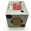 Used Compact S34X1 Pneumatic Cylinder, Ports: 10-32UNF, Bore: 0.75", Travel: 1"