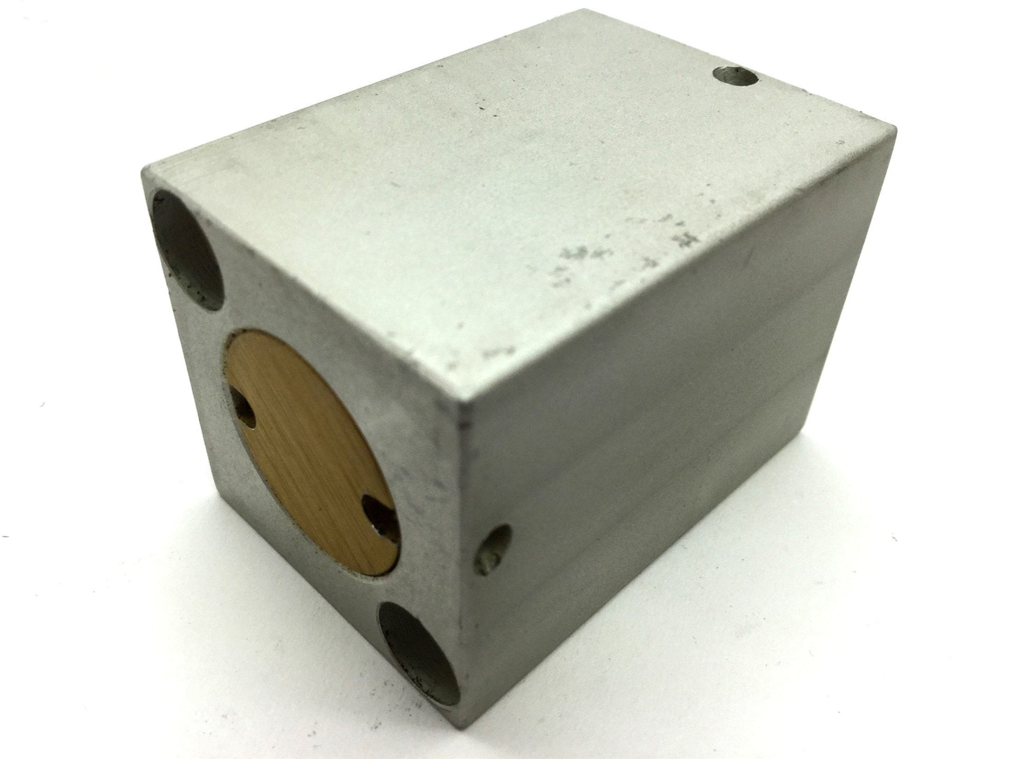 Used Compact S34X1 Pneumatic Cylinder, Ports: 10-32UNF, Bore: 0.75", Travel: 1"